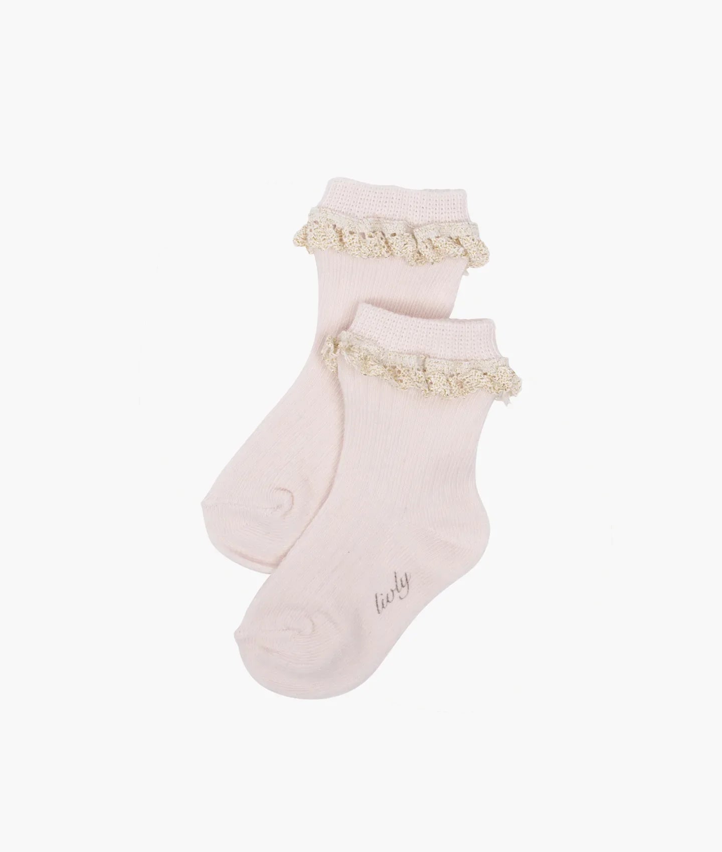 Lace Socks Pink