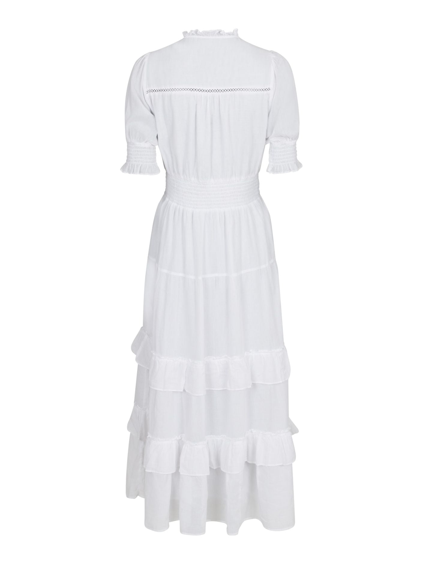 Sophie S Voile Dress White