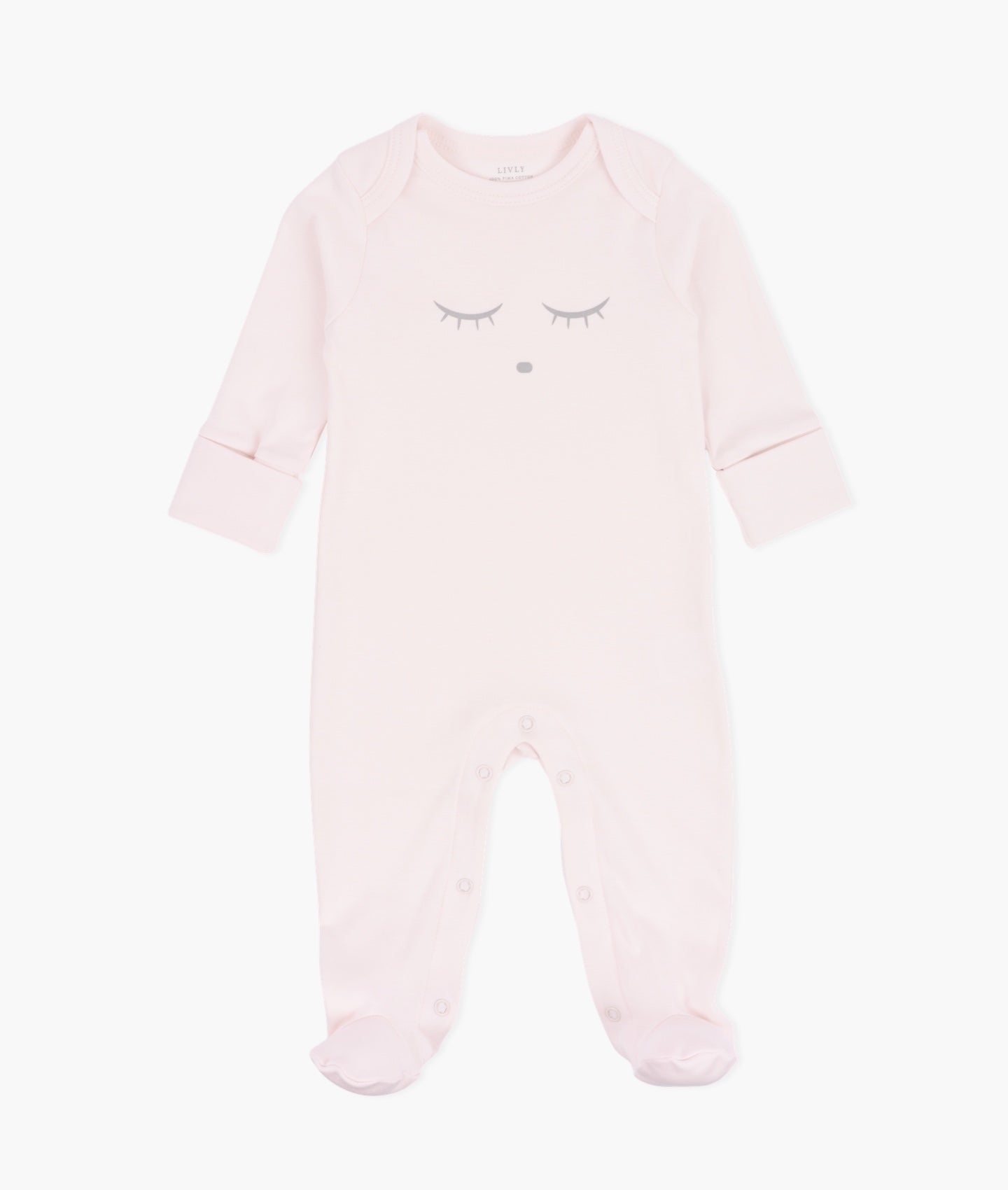 Sleeping Cutie Cover Footie Pink