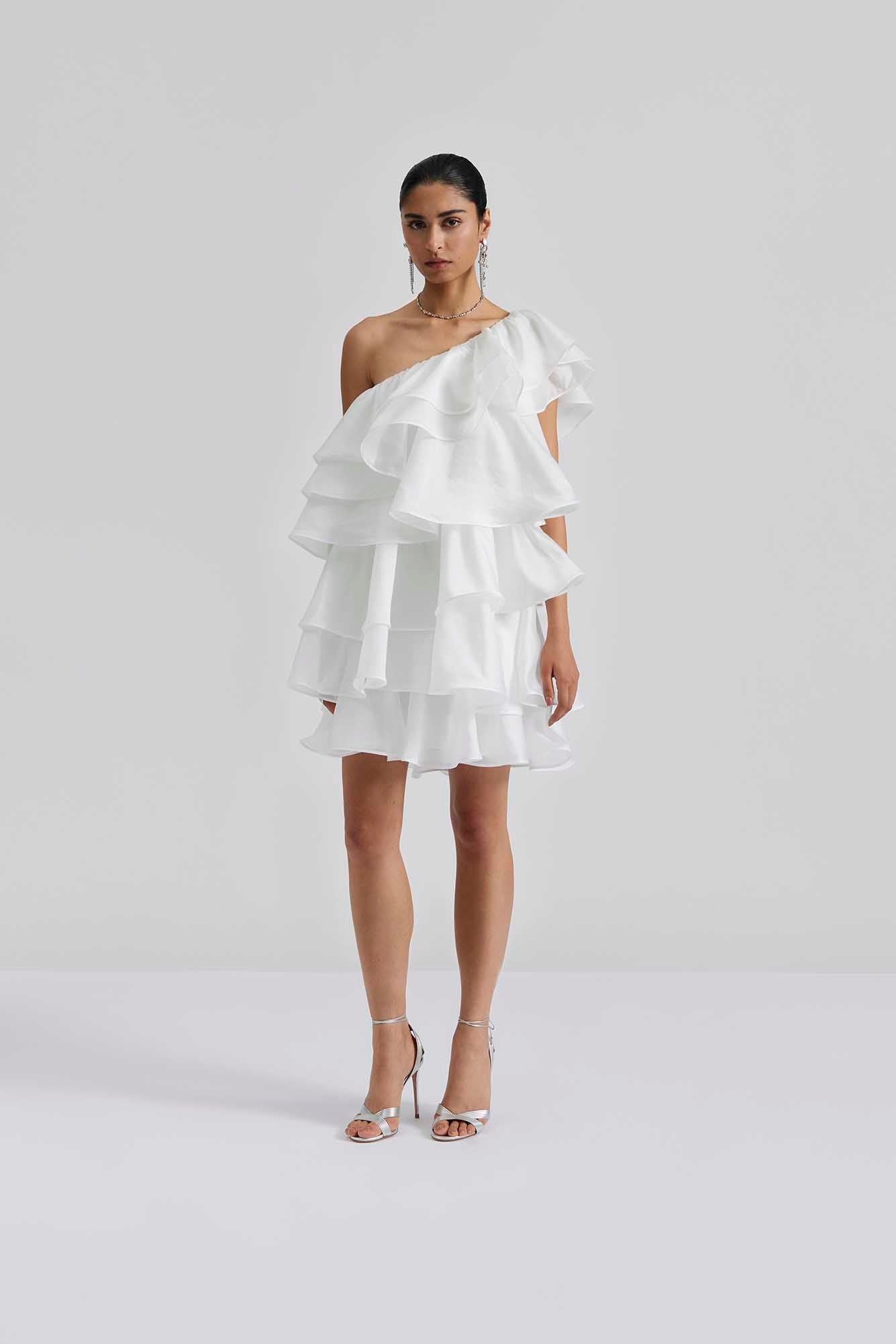 Amber Mini Dress White