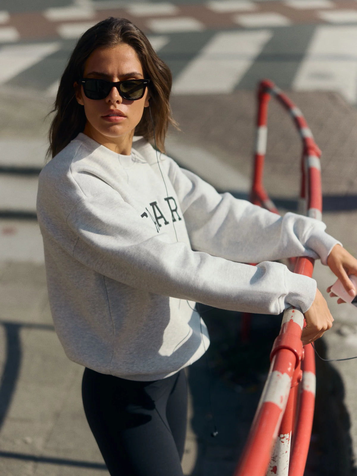 All-Star Crewneck Grey Melange/Black