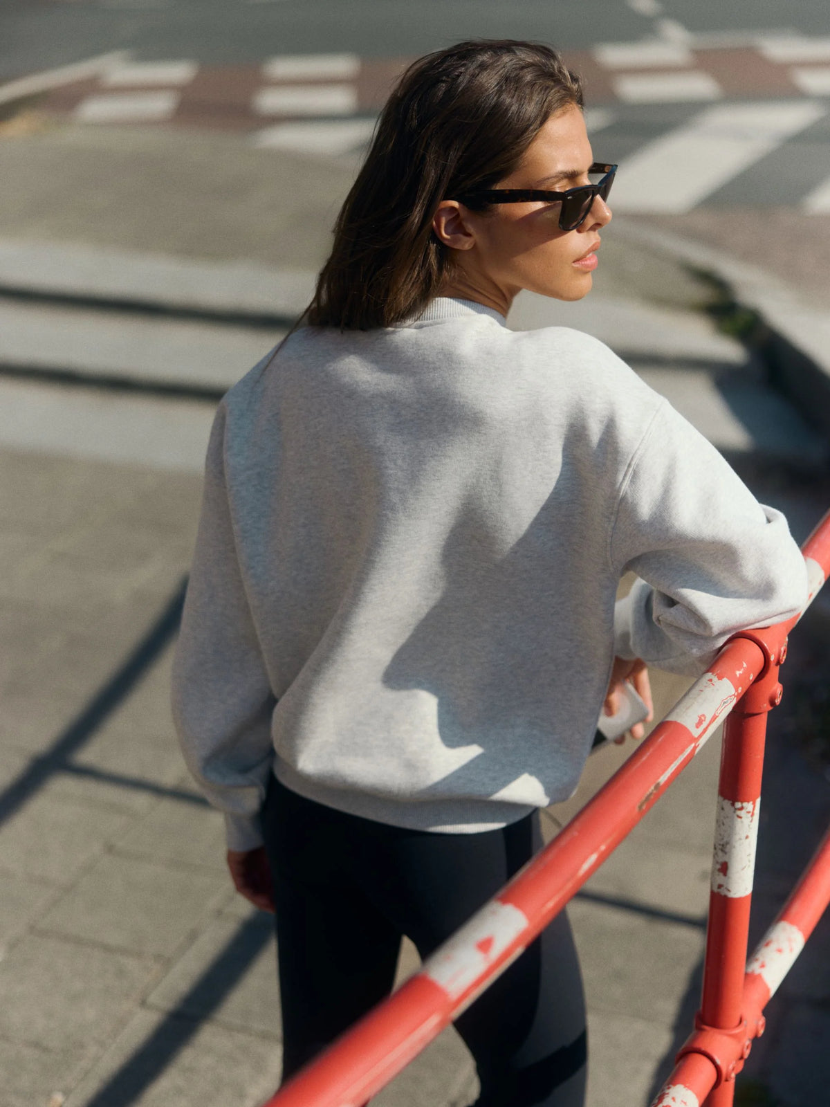 All-Star Crewneck Grey Melange/Black