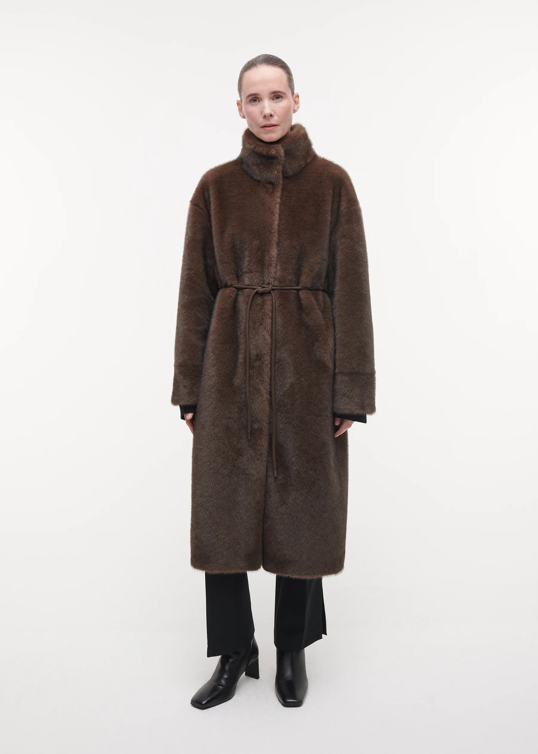 Freja Faux Mink Choco