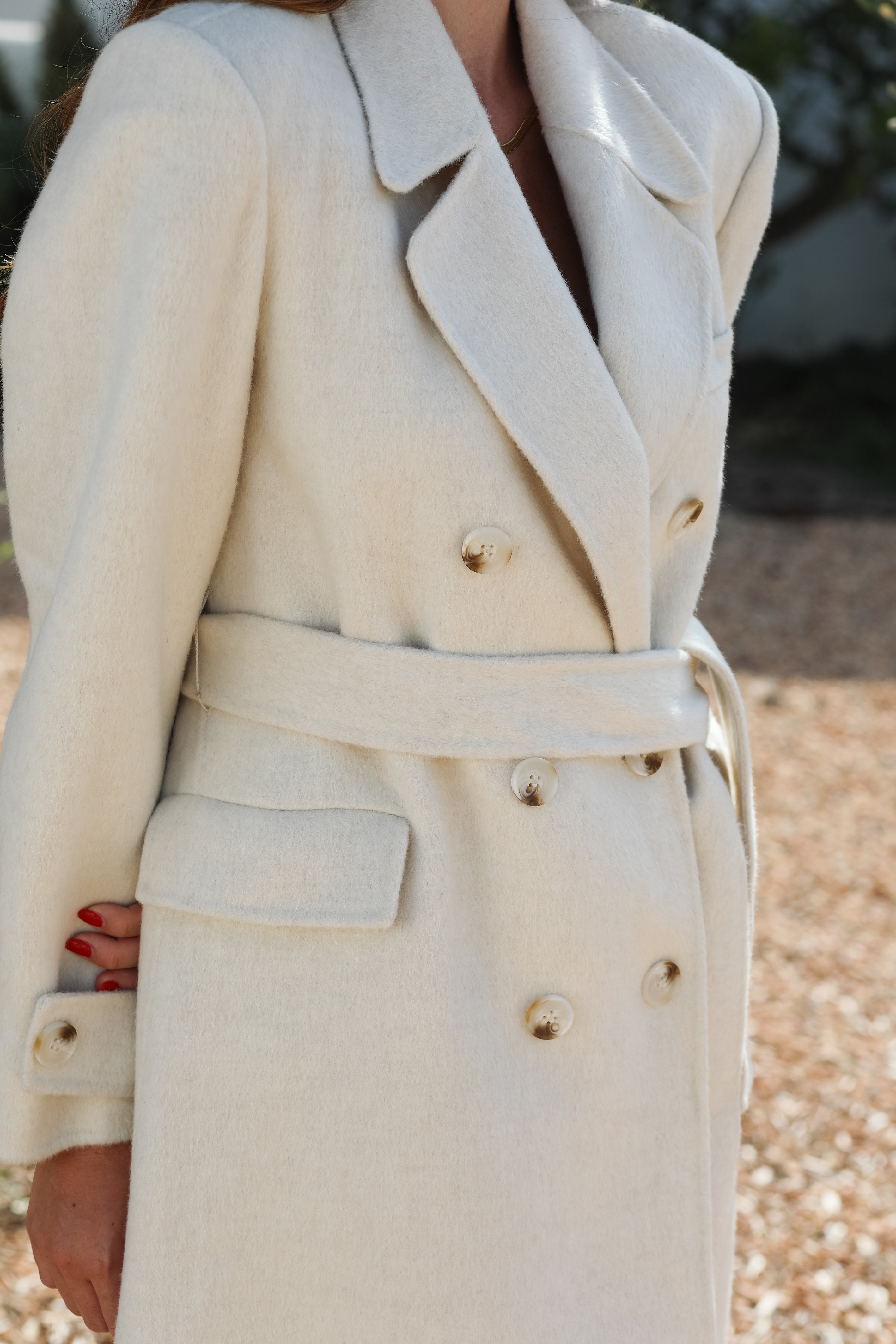 Amelia Coat Cream