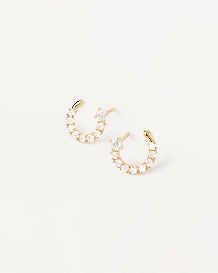 Leona gold earrings