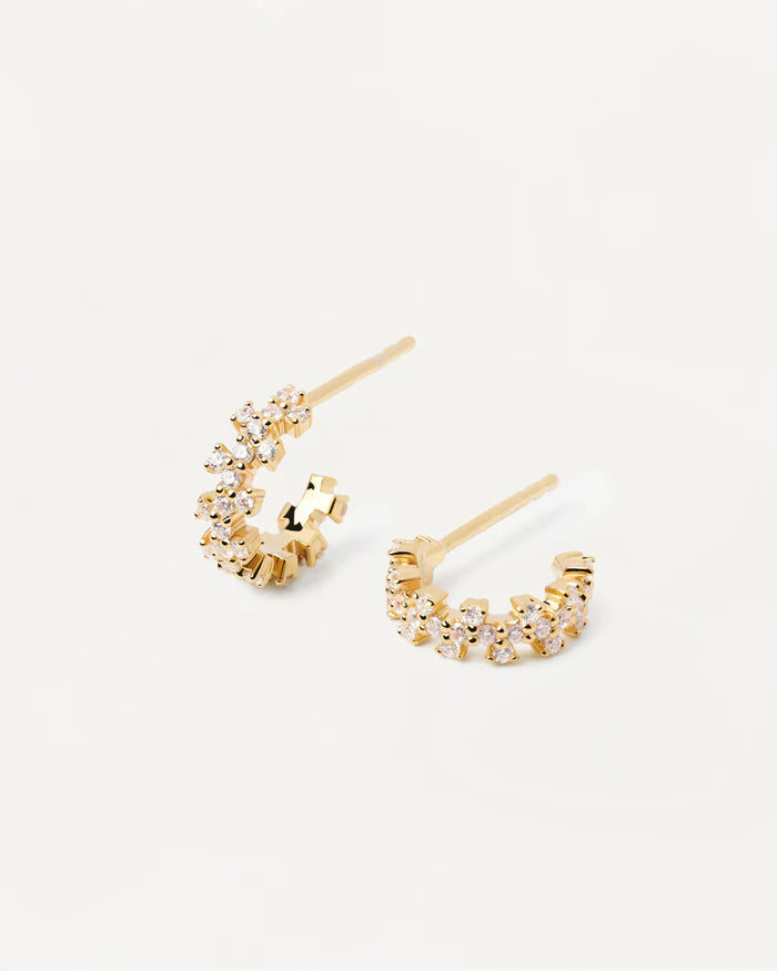 Little crown earrings