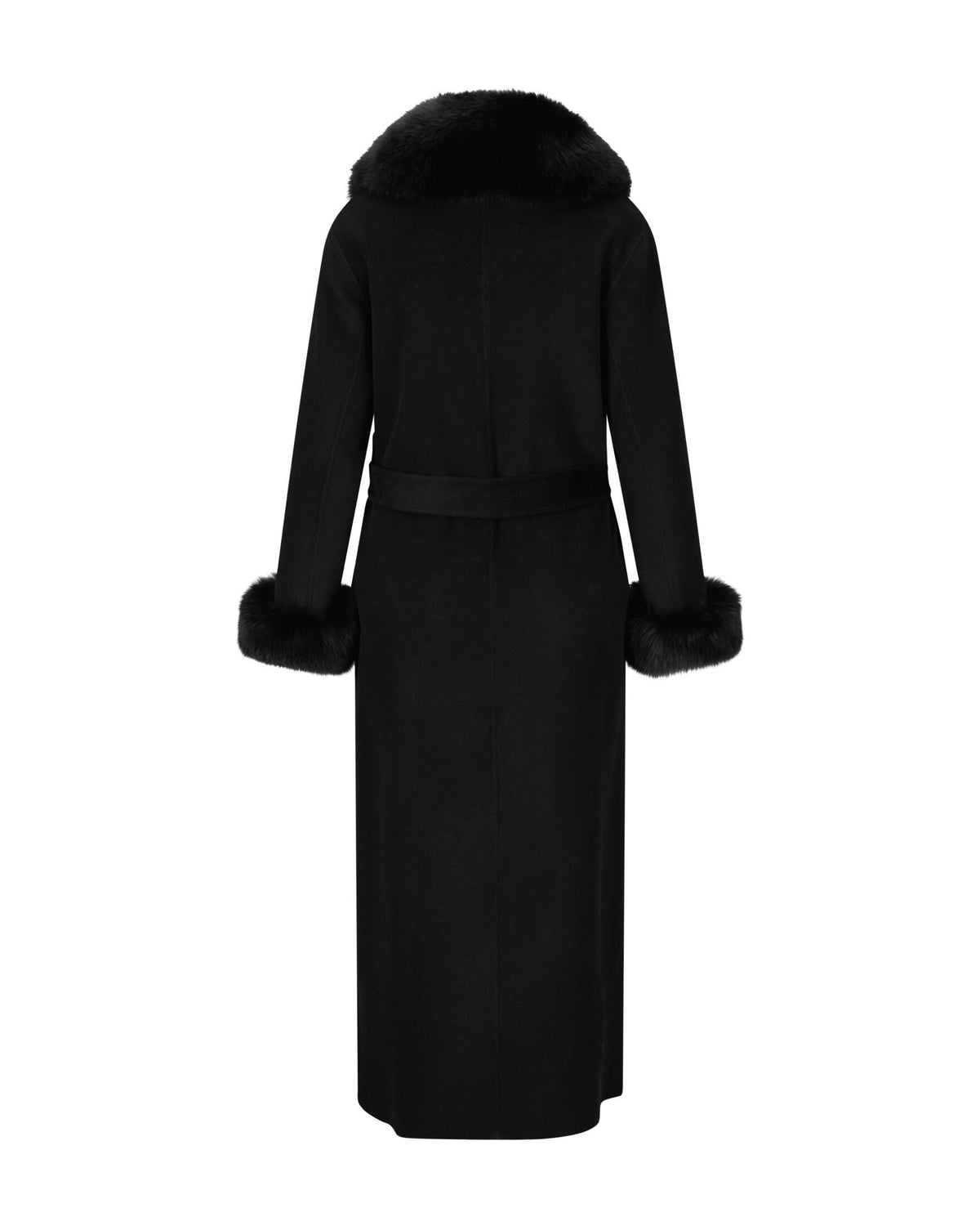 Marta Maxi Coat Black