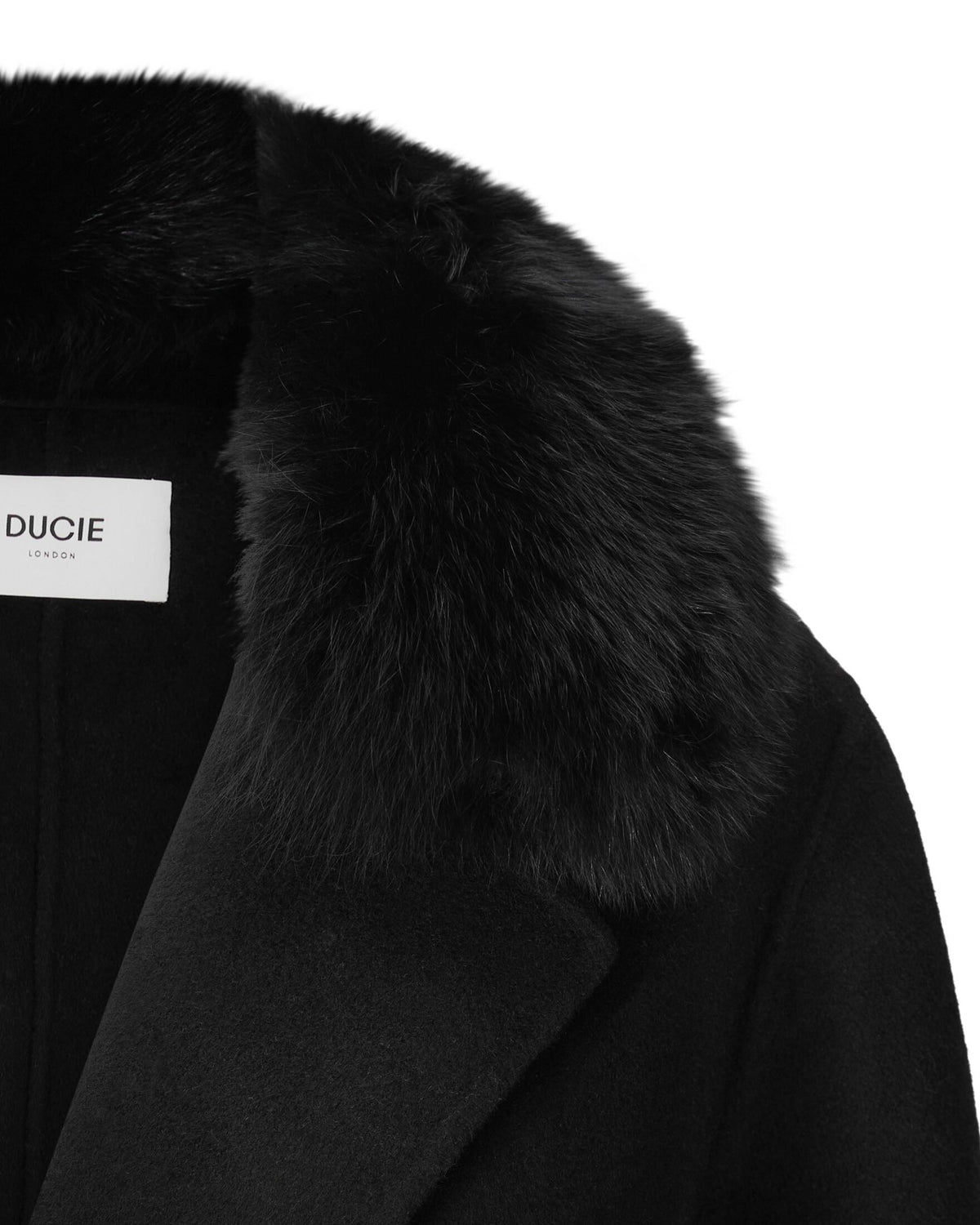 Marta Maxi Coat Black