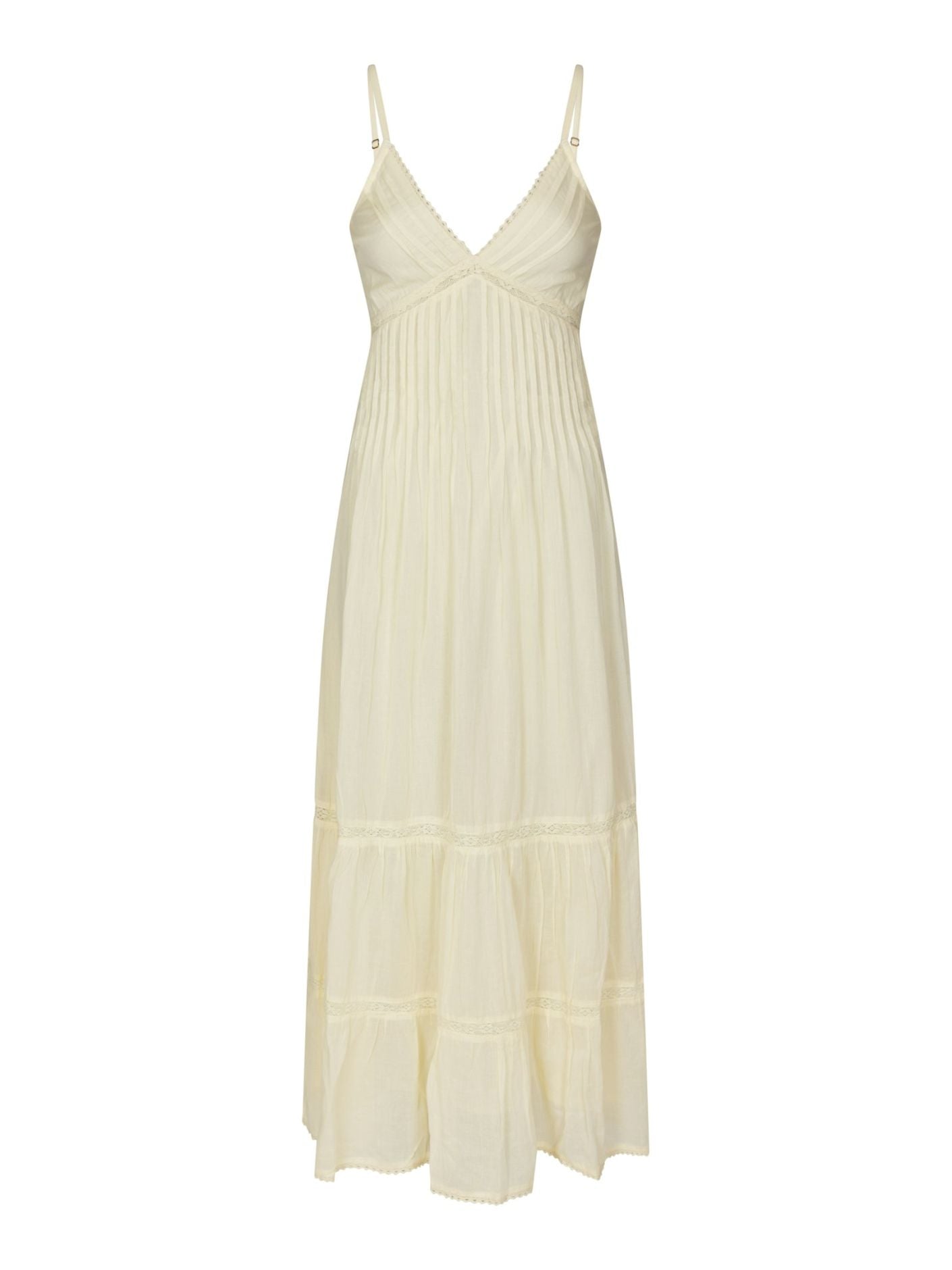 Elorie S Voile Dress Butter Yellow
