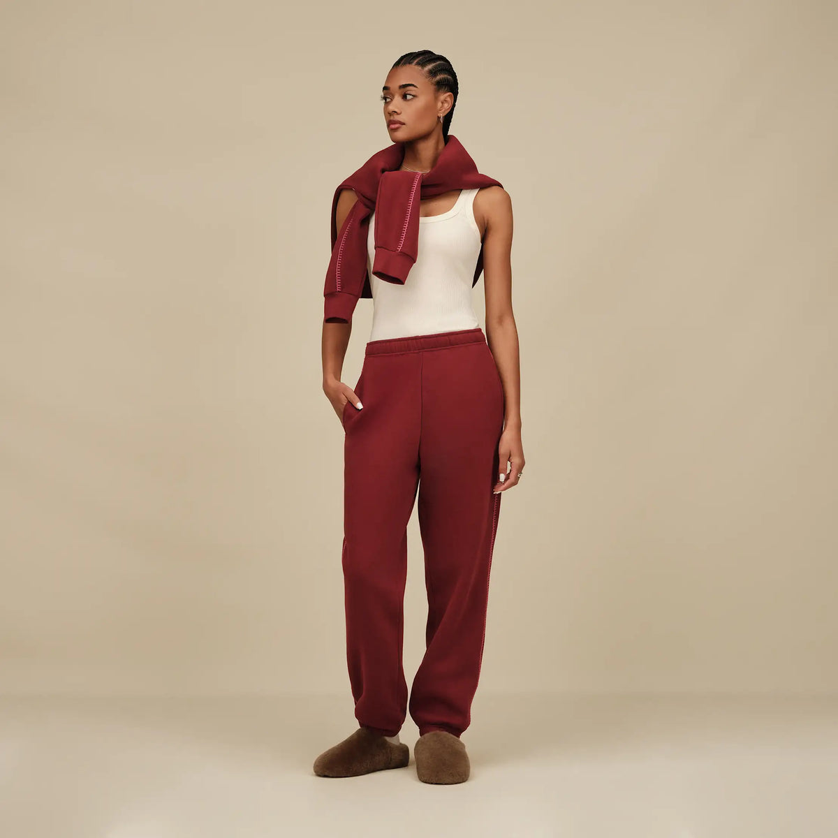 W Elea Fluffed Slip-On