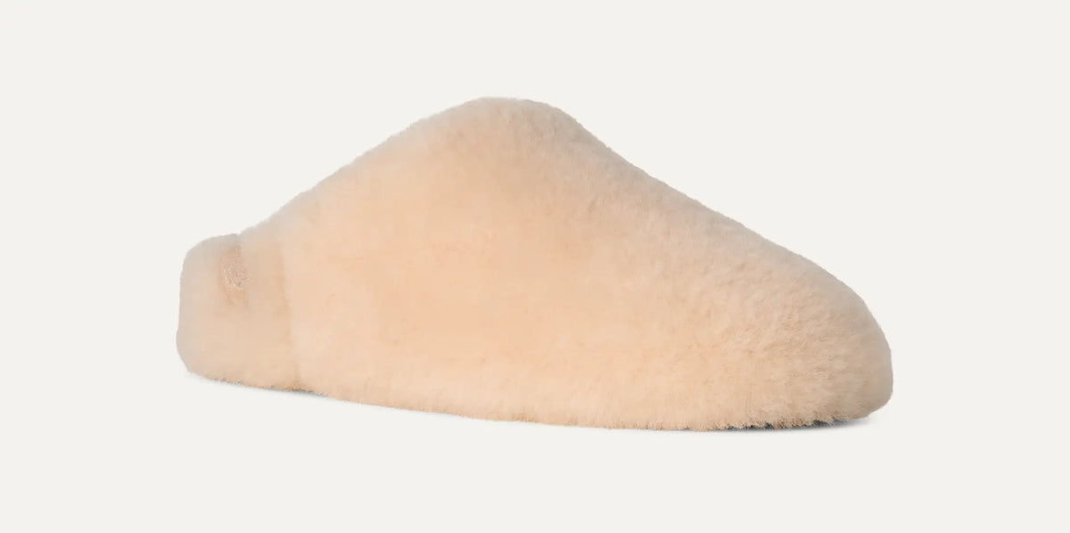 W Elea Fluffed Slip-On Natural