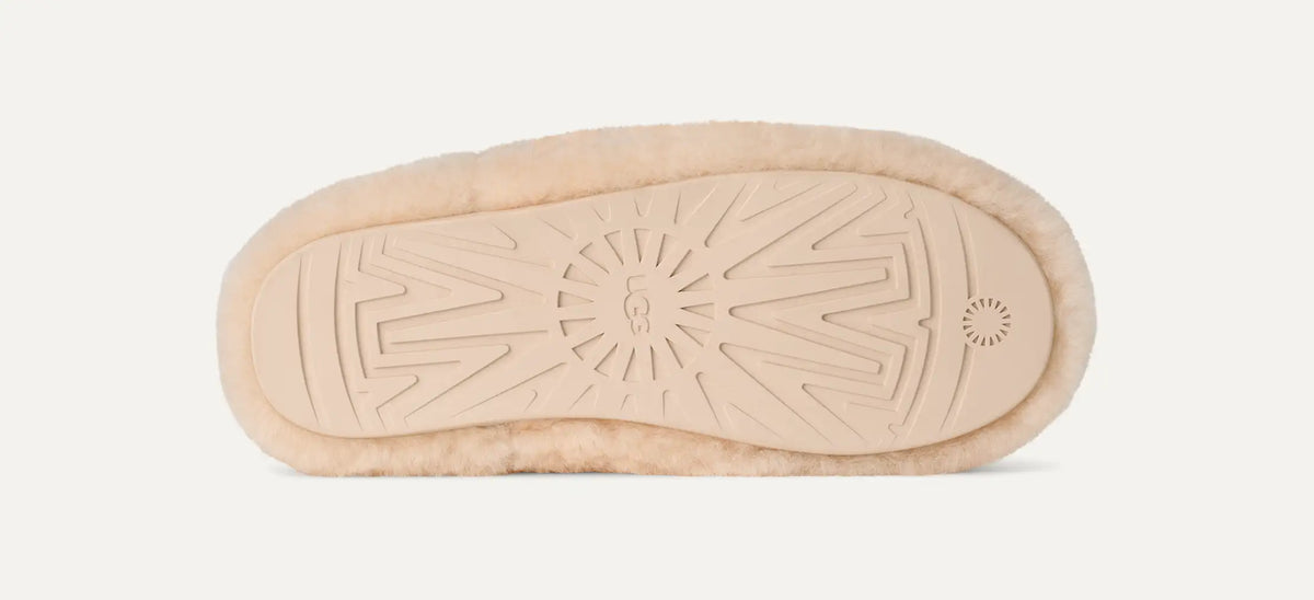 W Elea Fluffed Slip-On Natural
