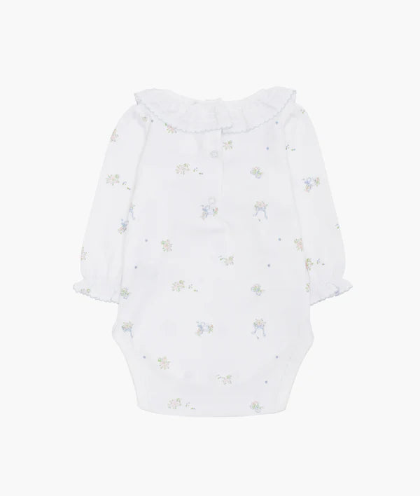 Roses & Ribbons Mary Body White