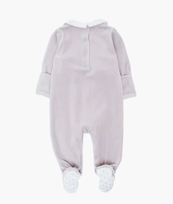 Counting Sheep Aubrey Footie Grey