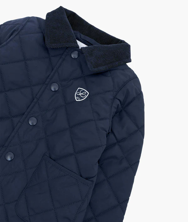 Jordyn Quilted Jacket Navy