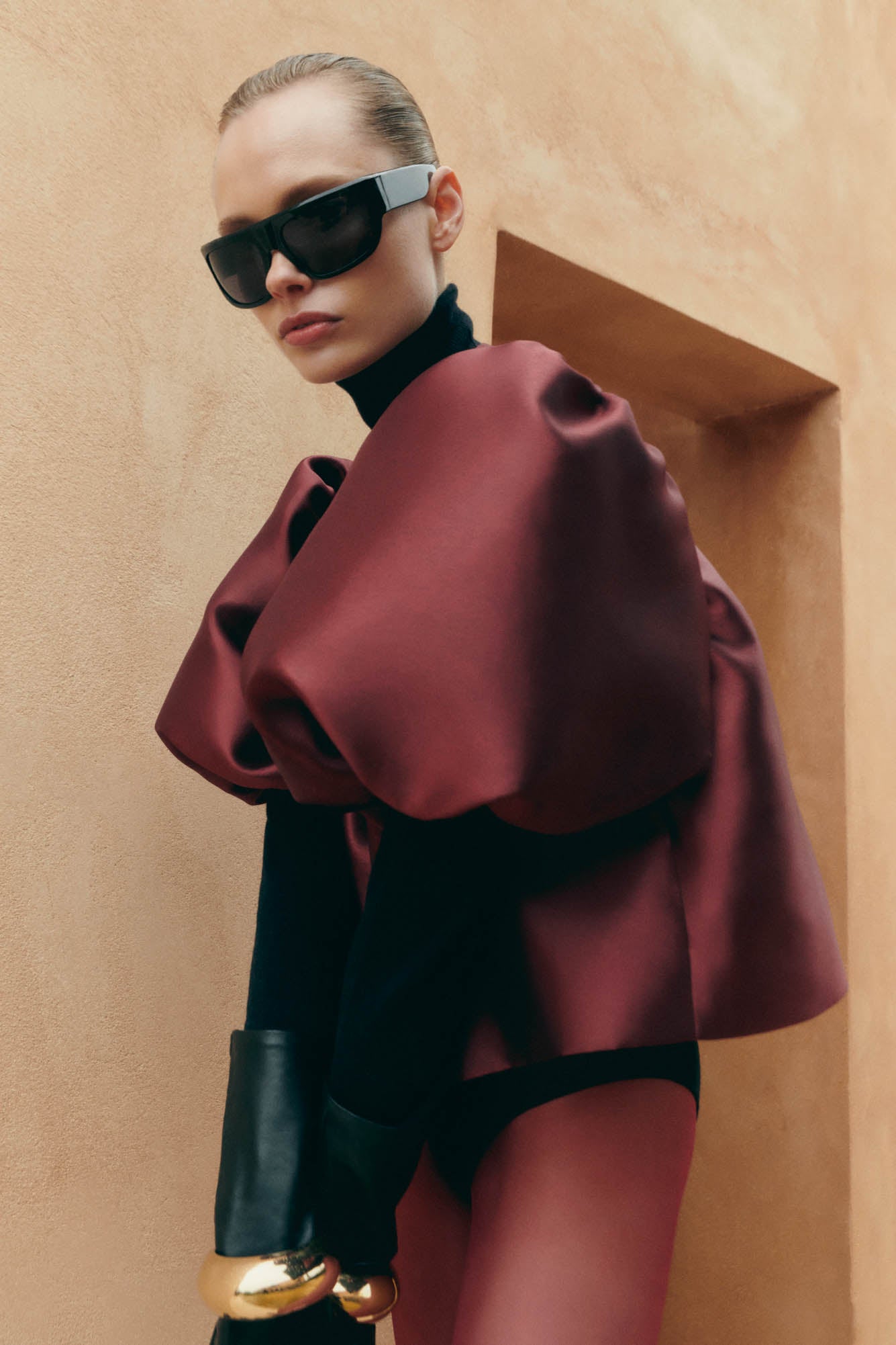 Cleo Blouse Wine
