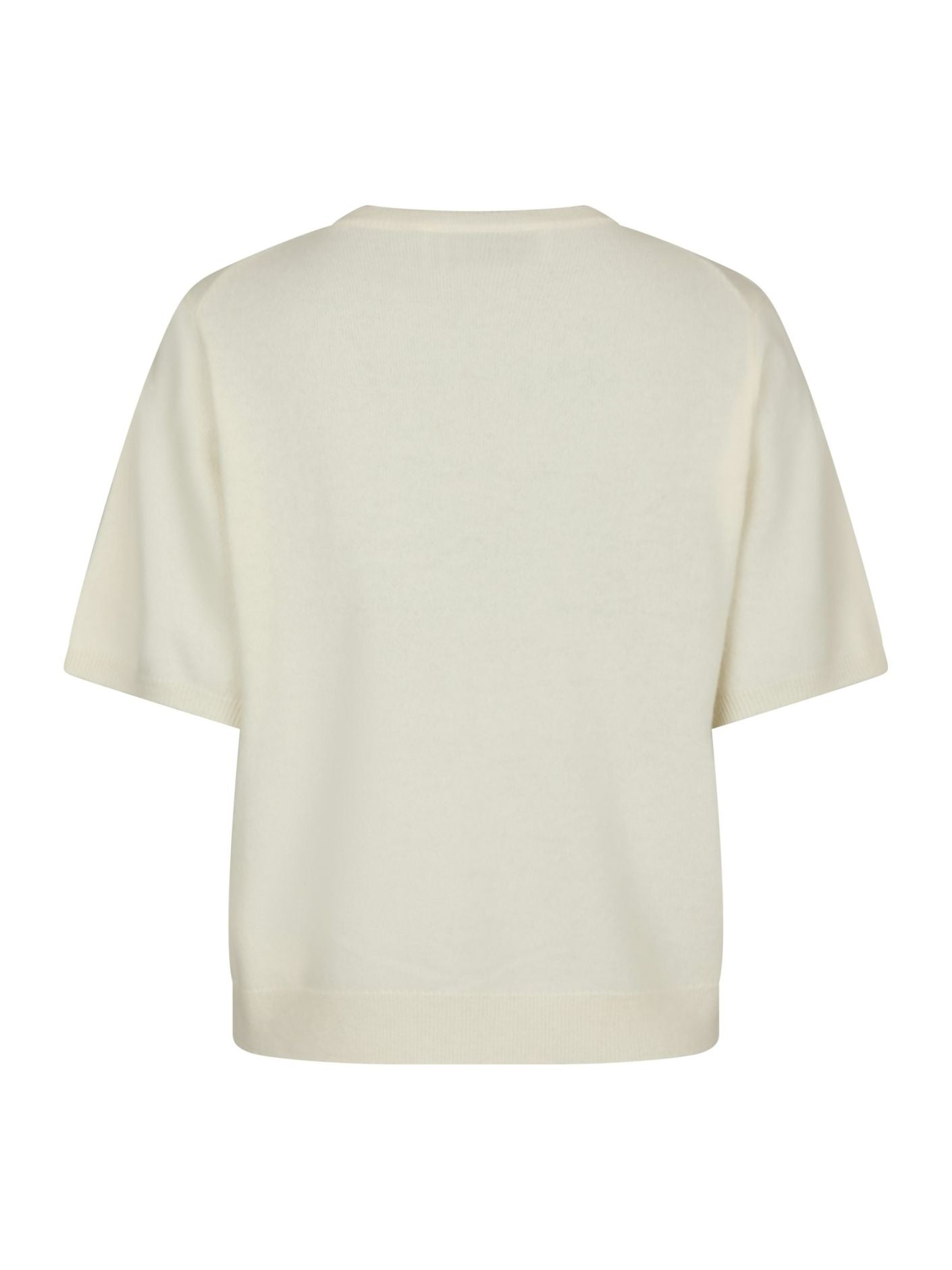 Missy Knit Tee Creme