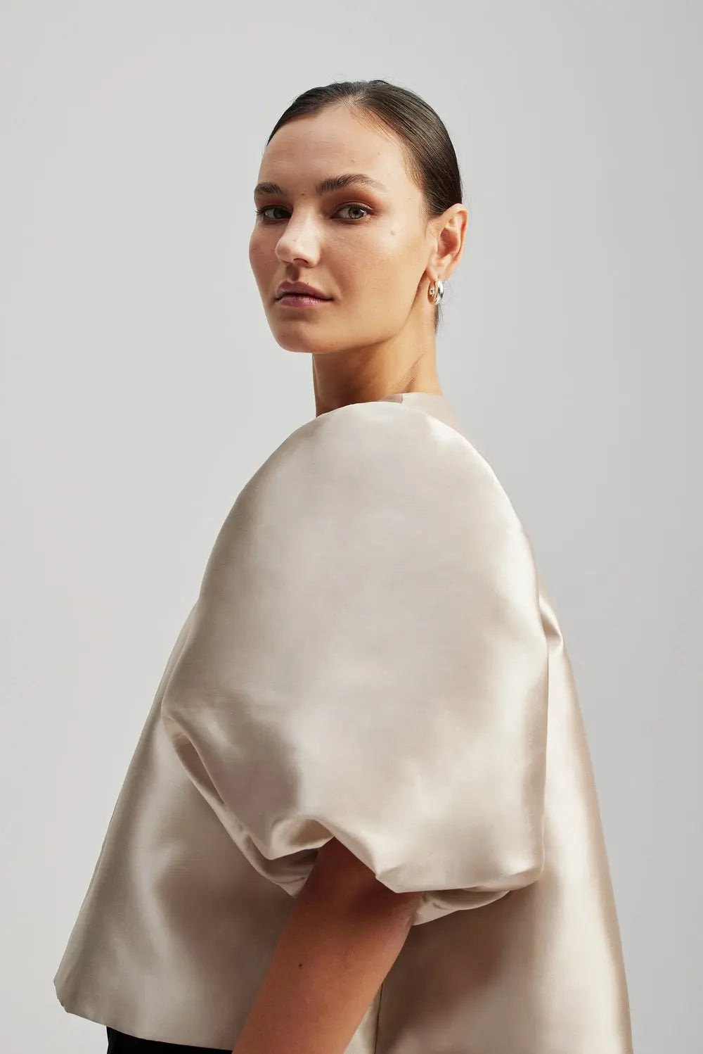 Cleo Blouse Soft Beige