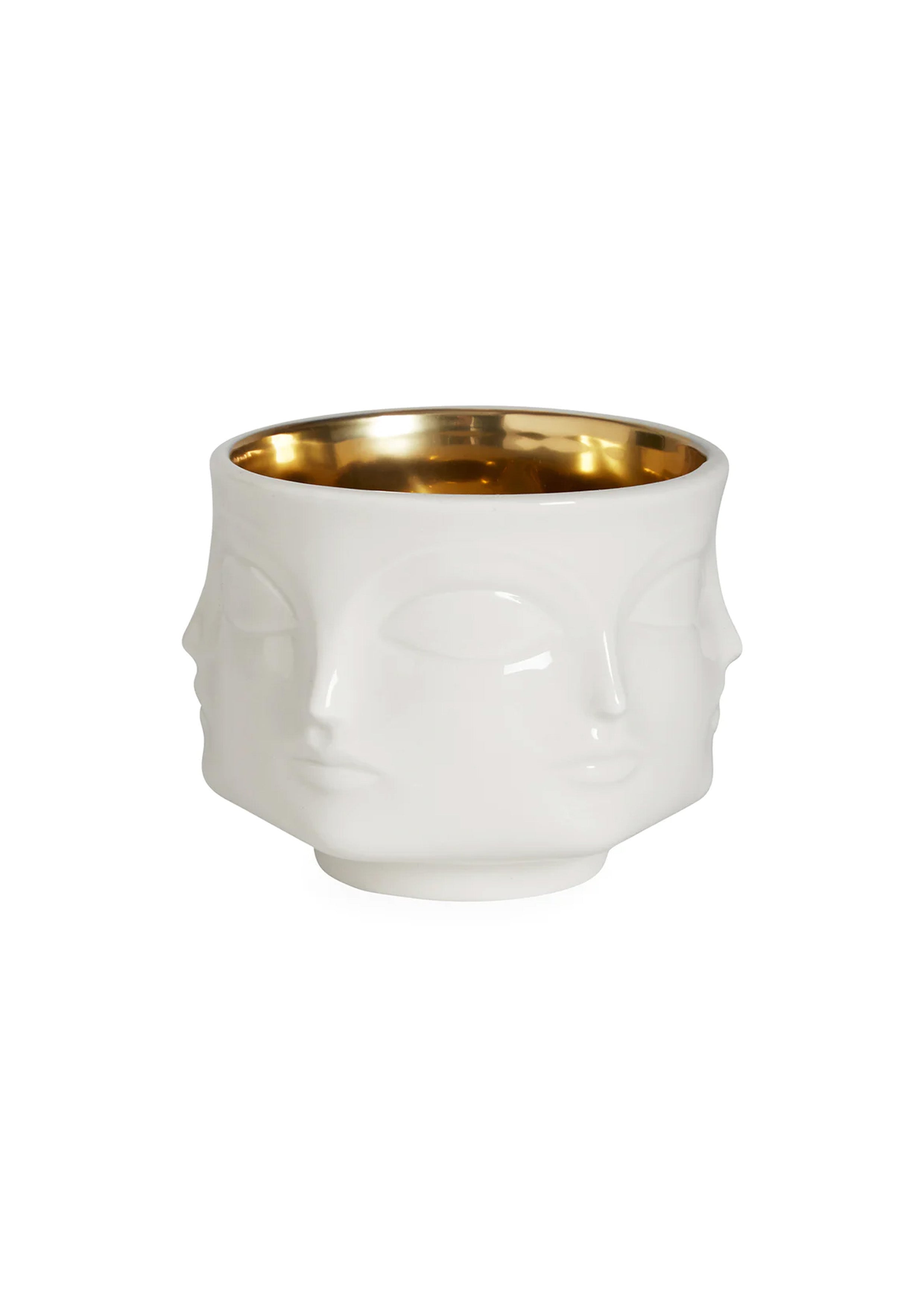 Muse Bowl White/Gold
