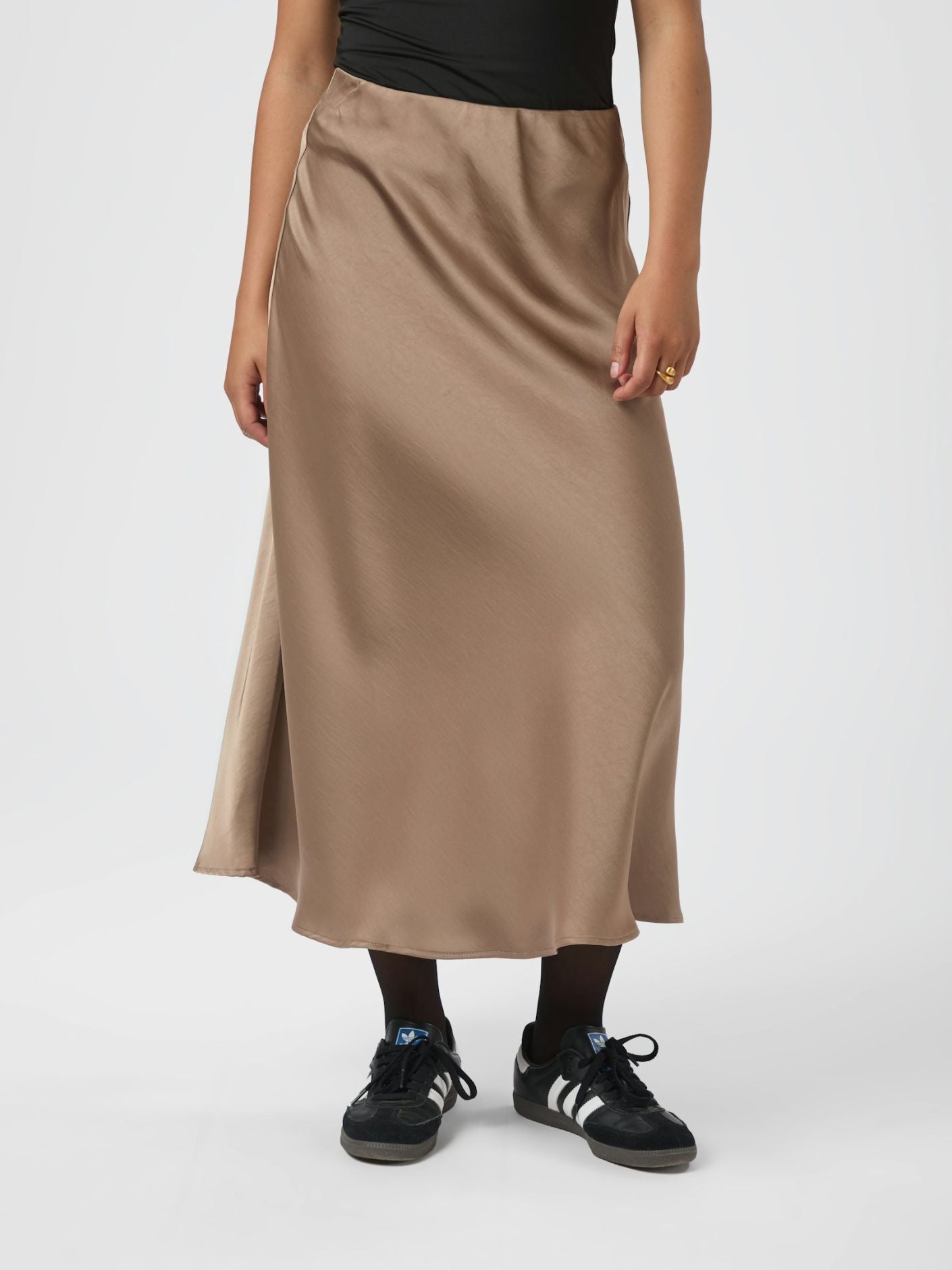 Bovary Skirt Dark Taupe