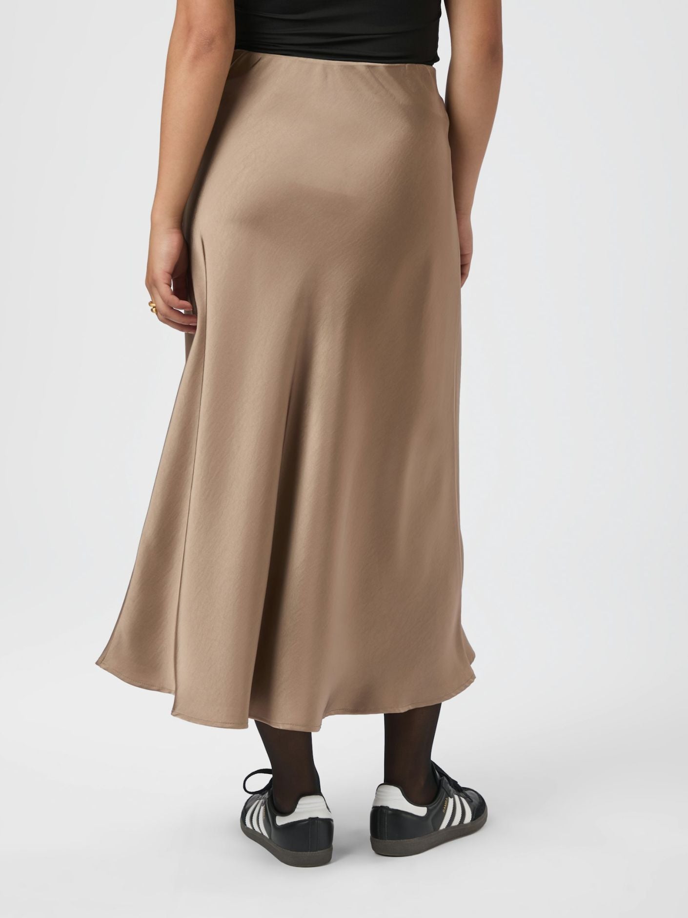 Bovary Skirt Dark Taupe