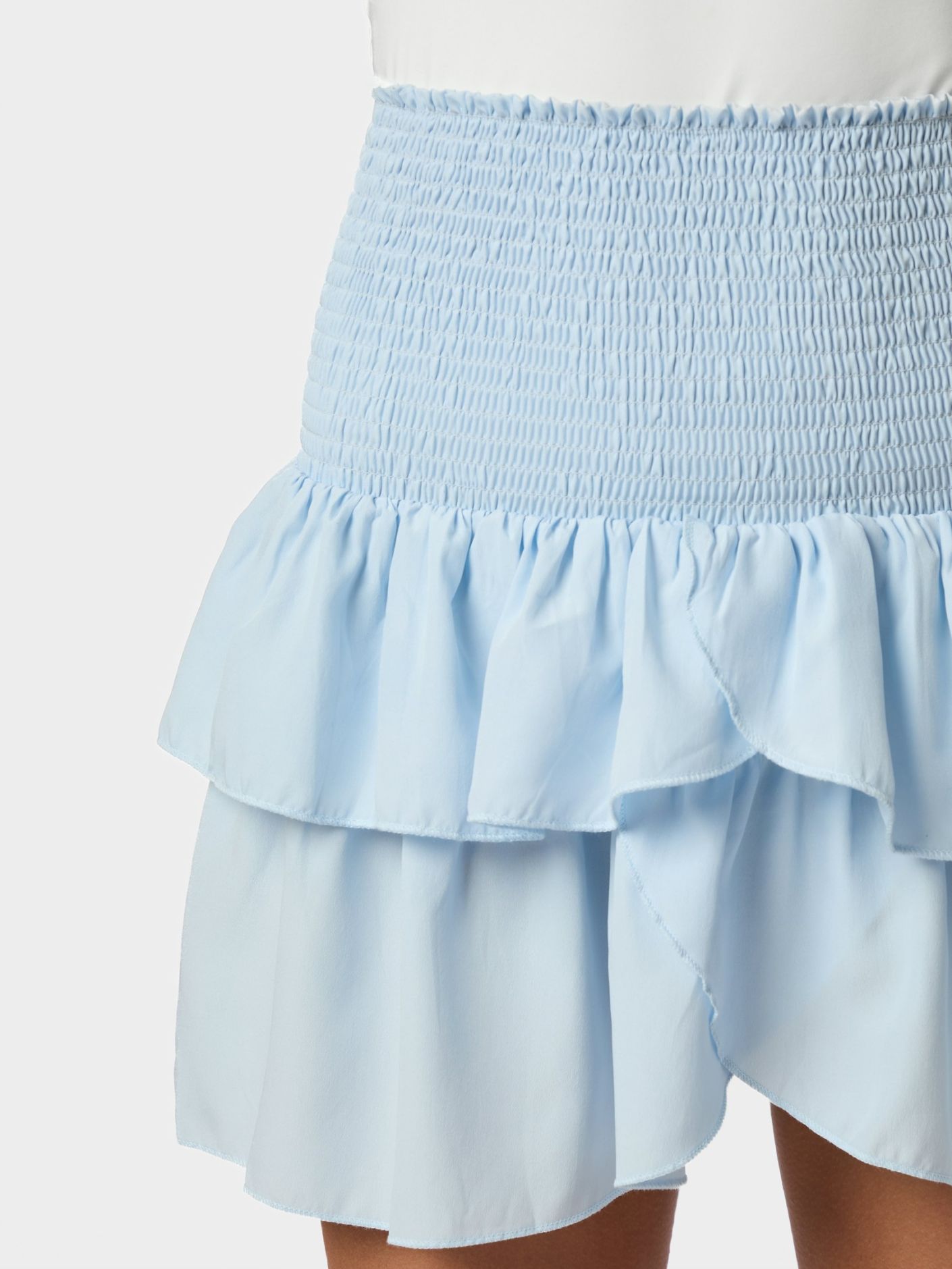 Carin R Skirt Lyseblå