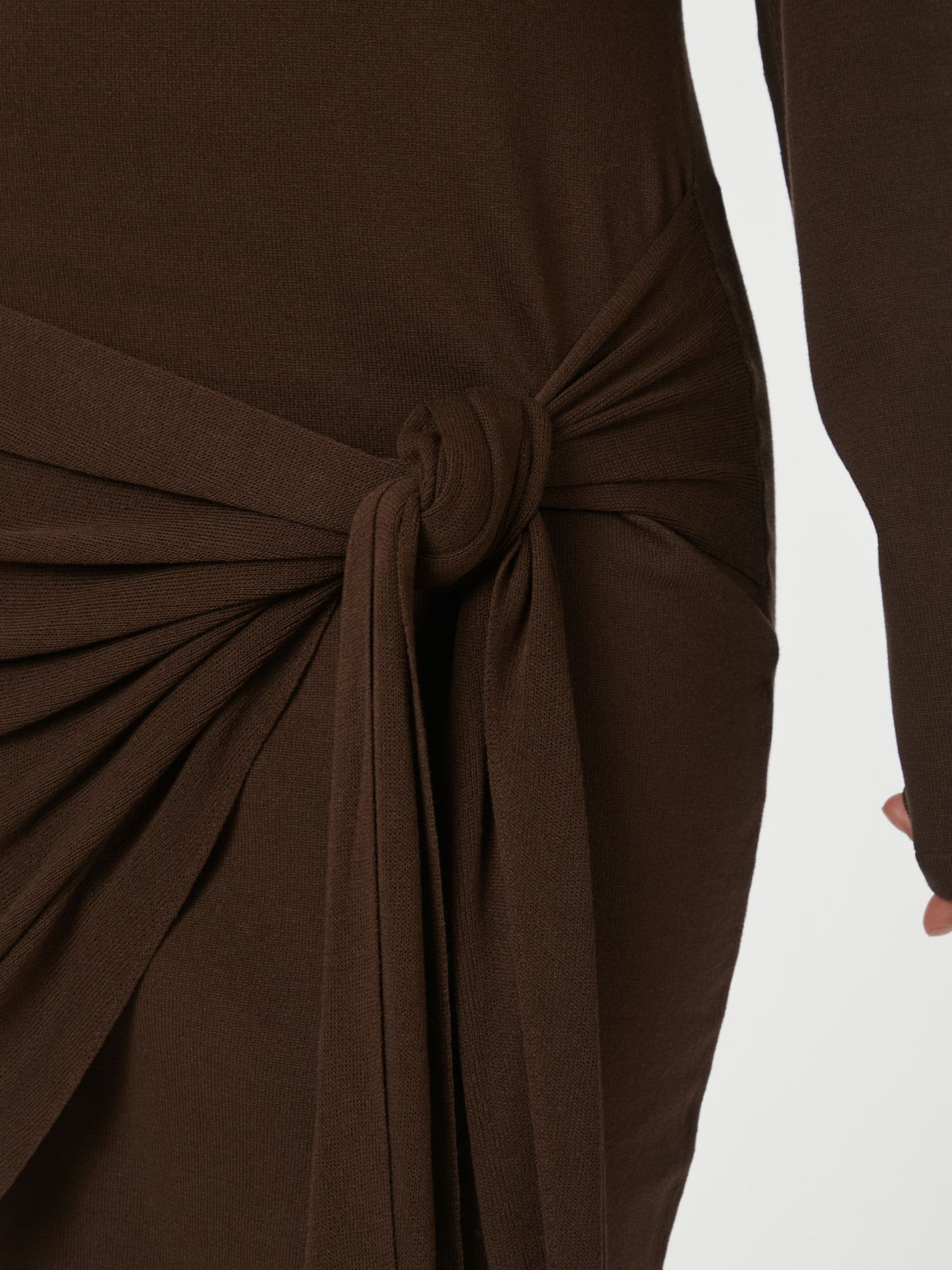 Cici Knit Dress Brown