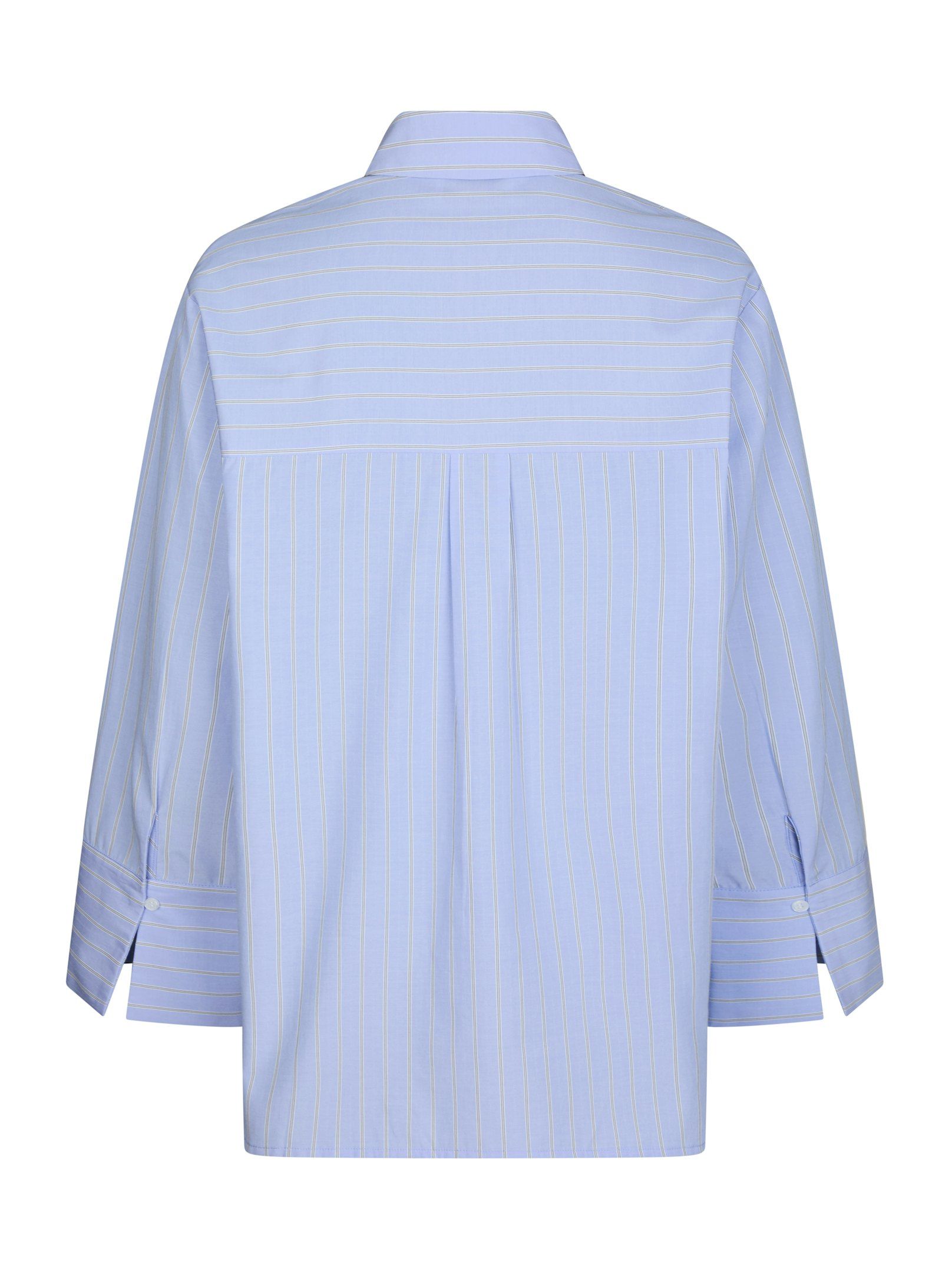 Dita Twill Stripe Shirt Light Blue