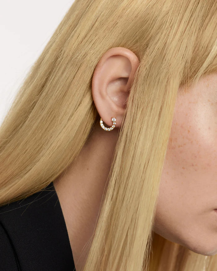 Leona gold earrings