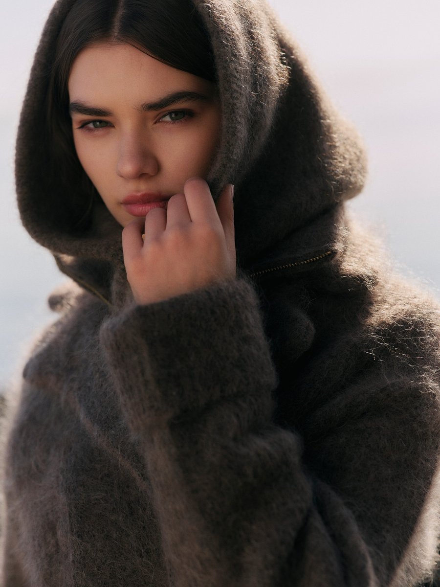 Kajsa Chunky Balaclava Dark Brown