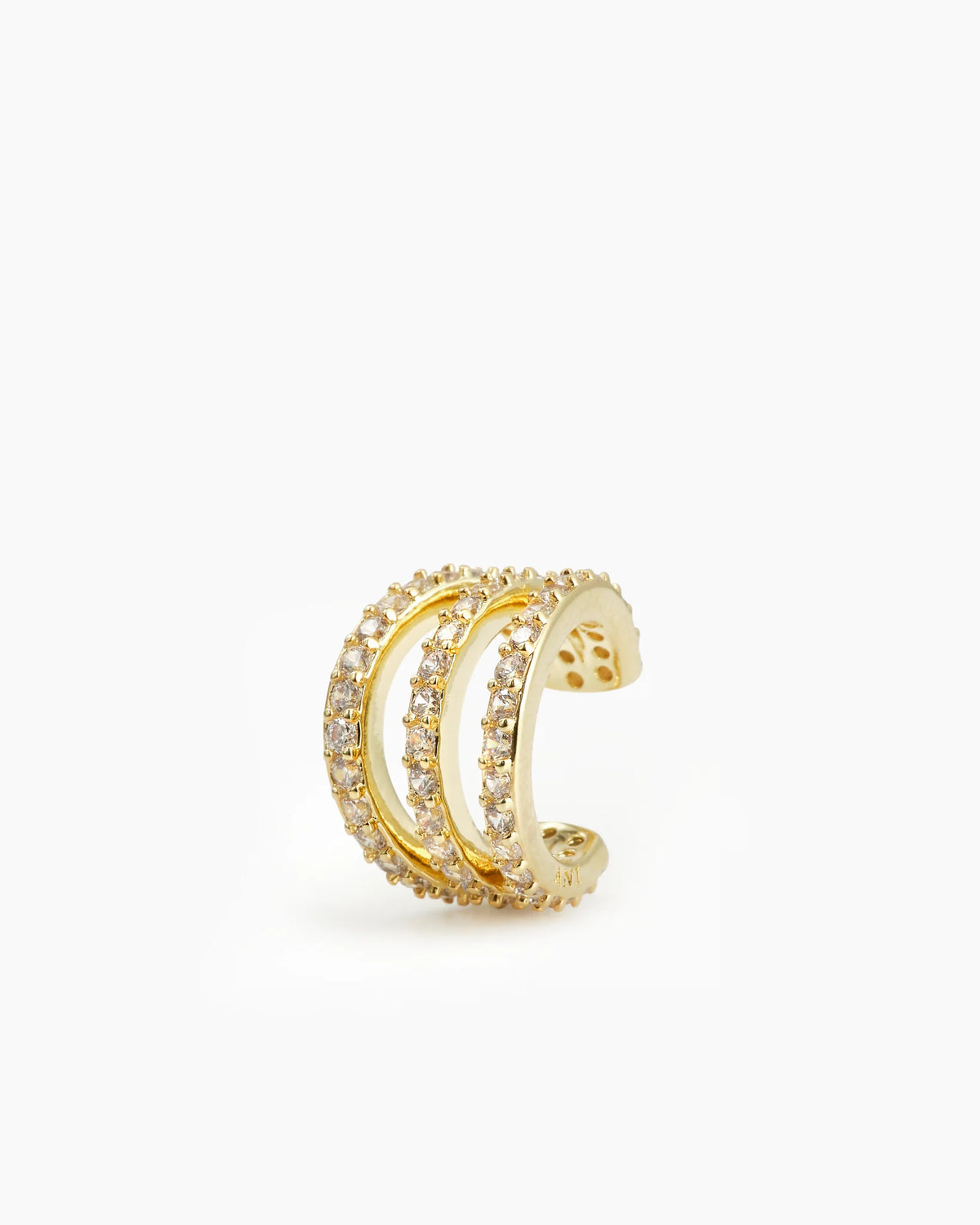 Eterno Tripple Pave Gold