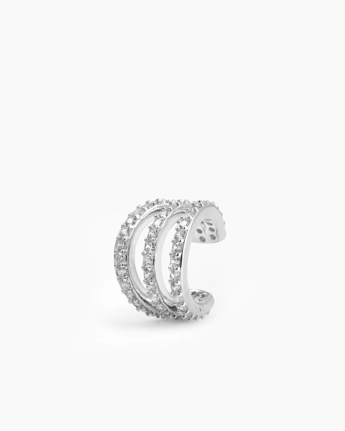 Eterno Tripple Pave Silver