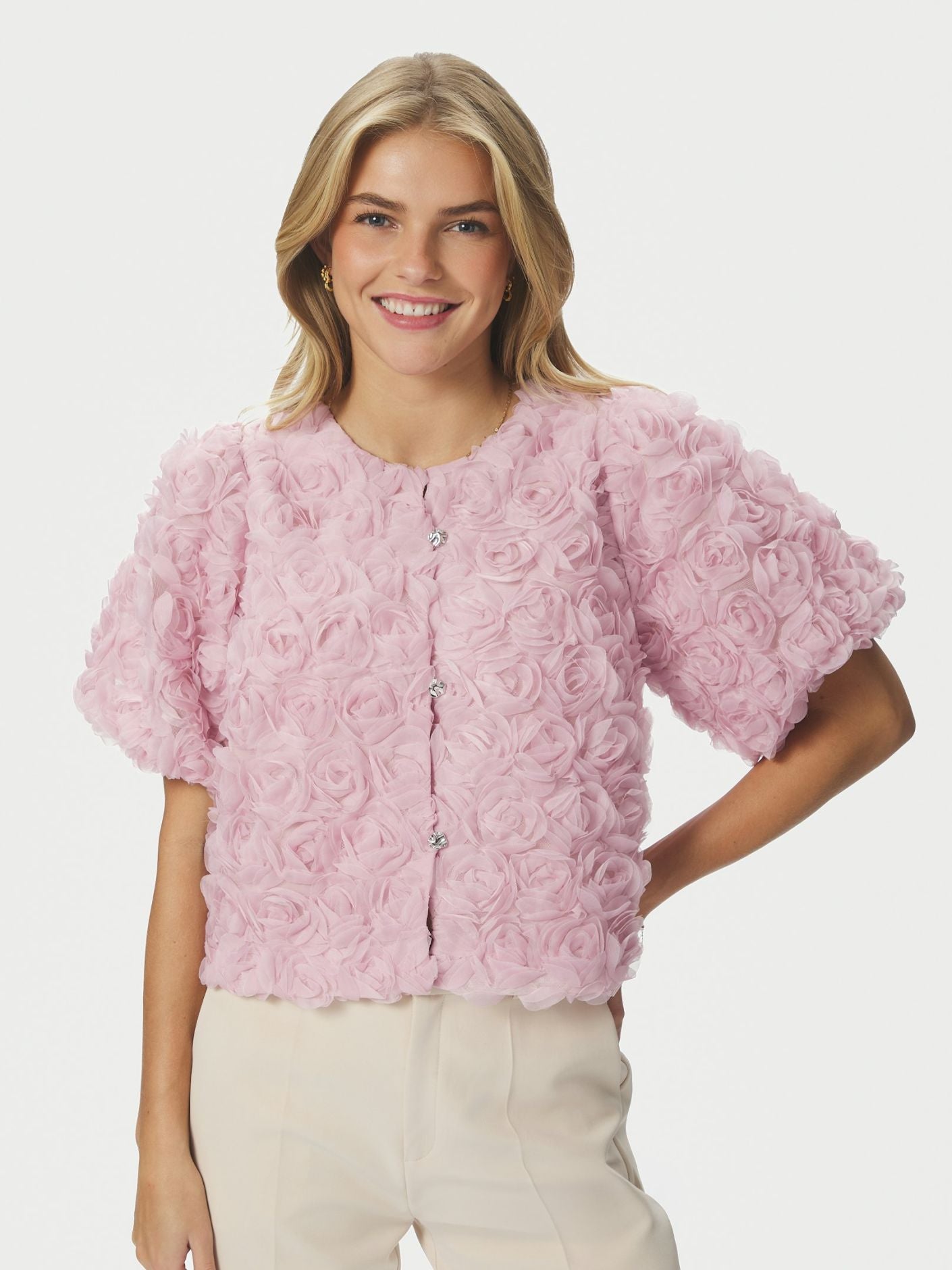 Aisa Flower Bluse Rose