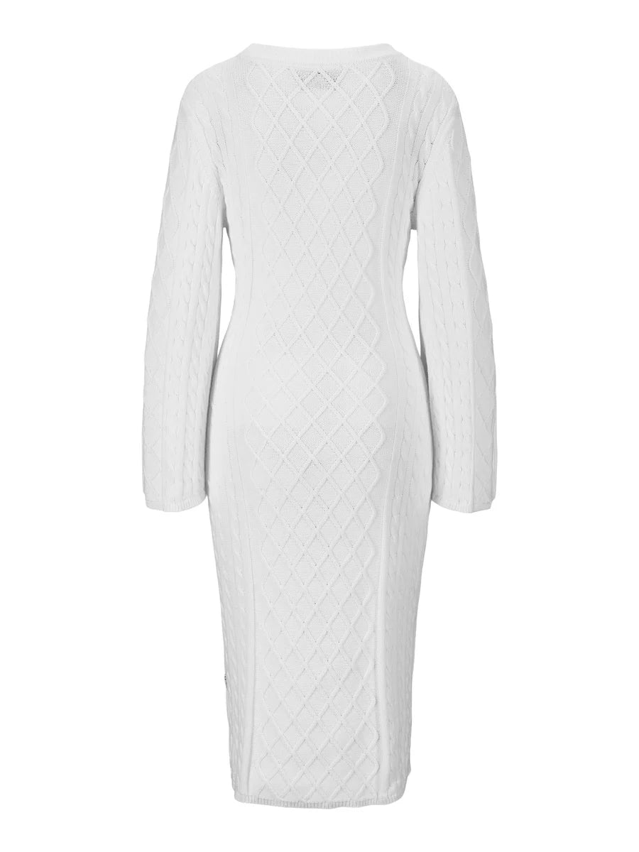 Ronda Cotton Dress White