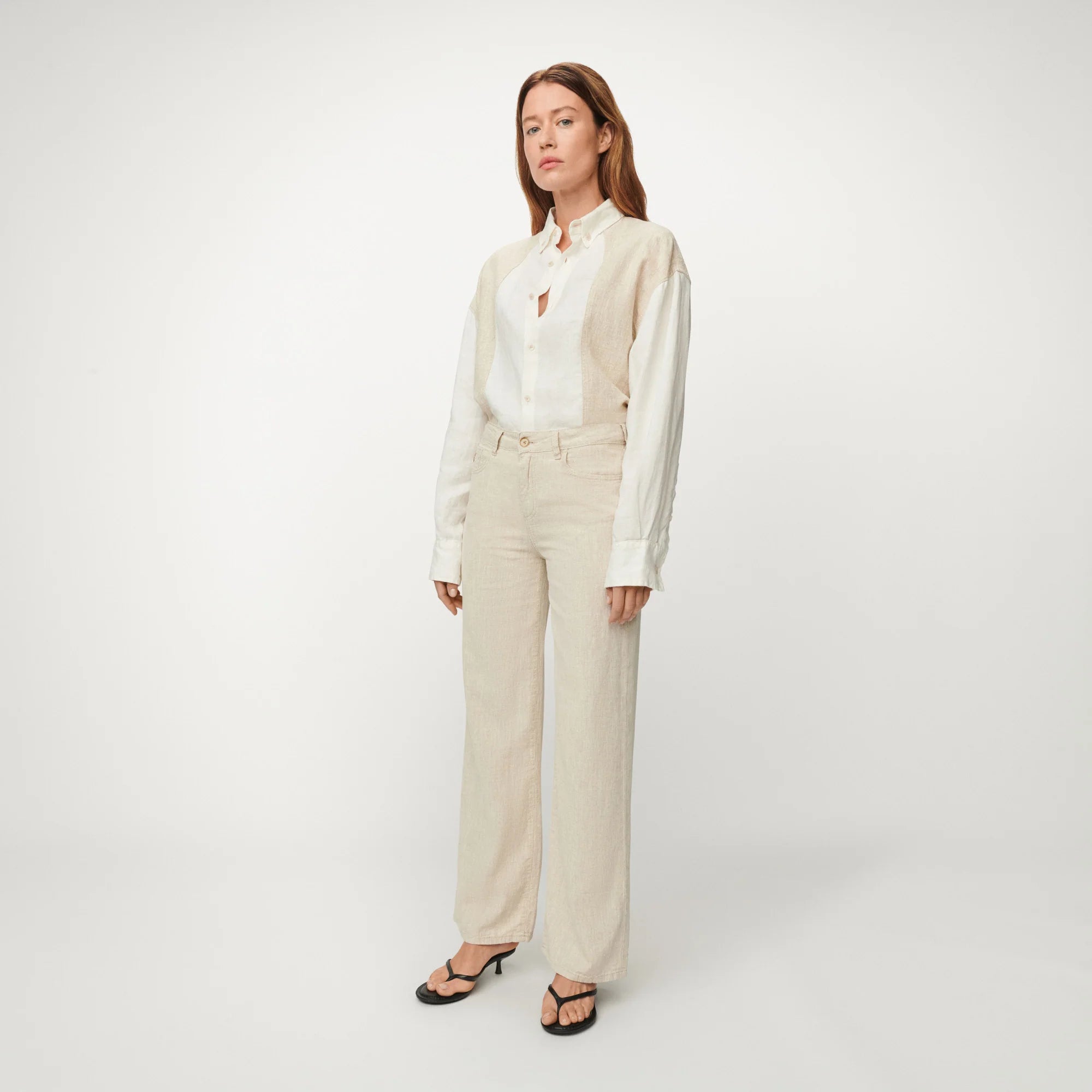 Culotte Lino Natural Rinse
