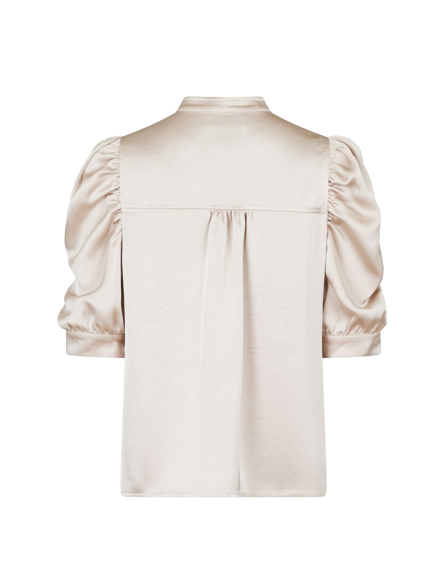 Roella Heavy Sateen Blouse Champagne
