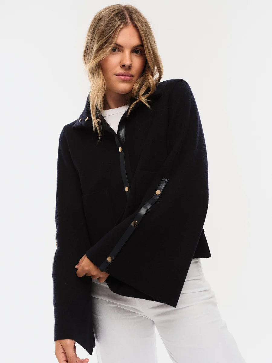Enola Merino Jacket Navy