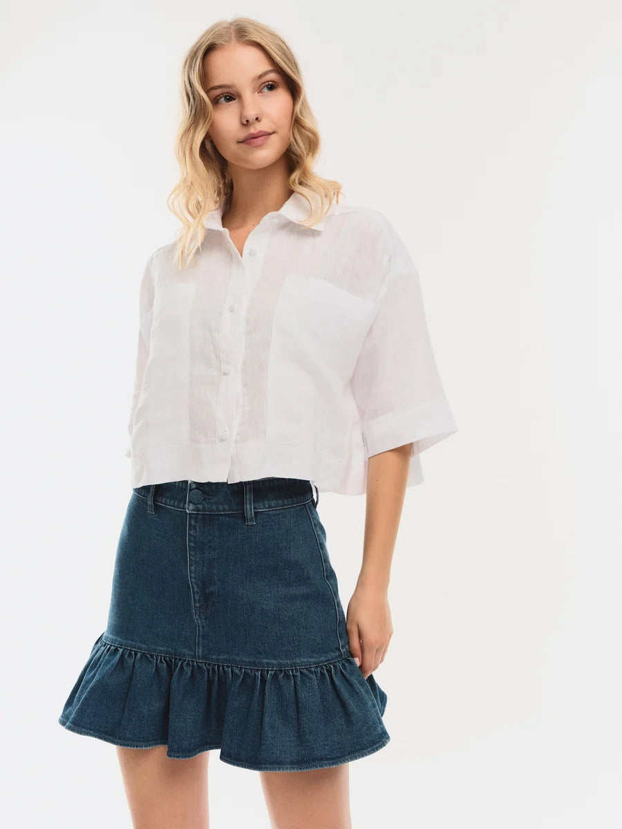 Kajsa Denim Skirt Denim Medium Wash