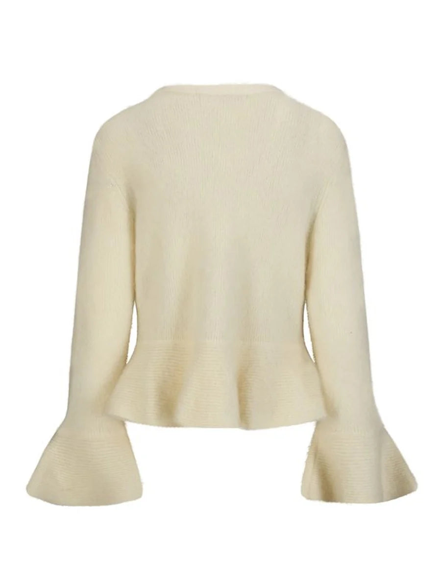 Maren Chunky Cardigan Bright White