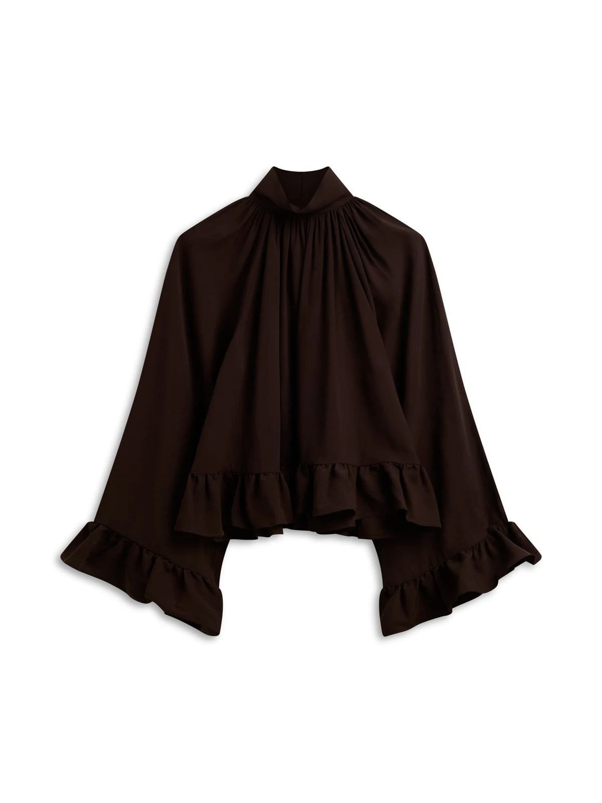 Clara Blouse Brown