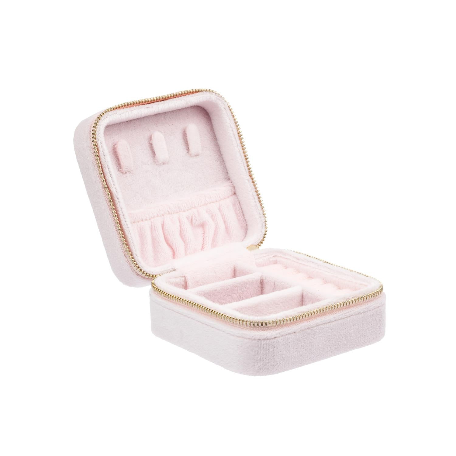 Velvet Jewellery Box Mini Cotton Candy