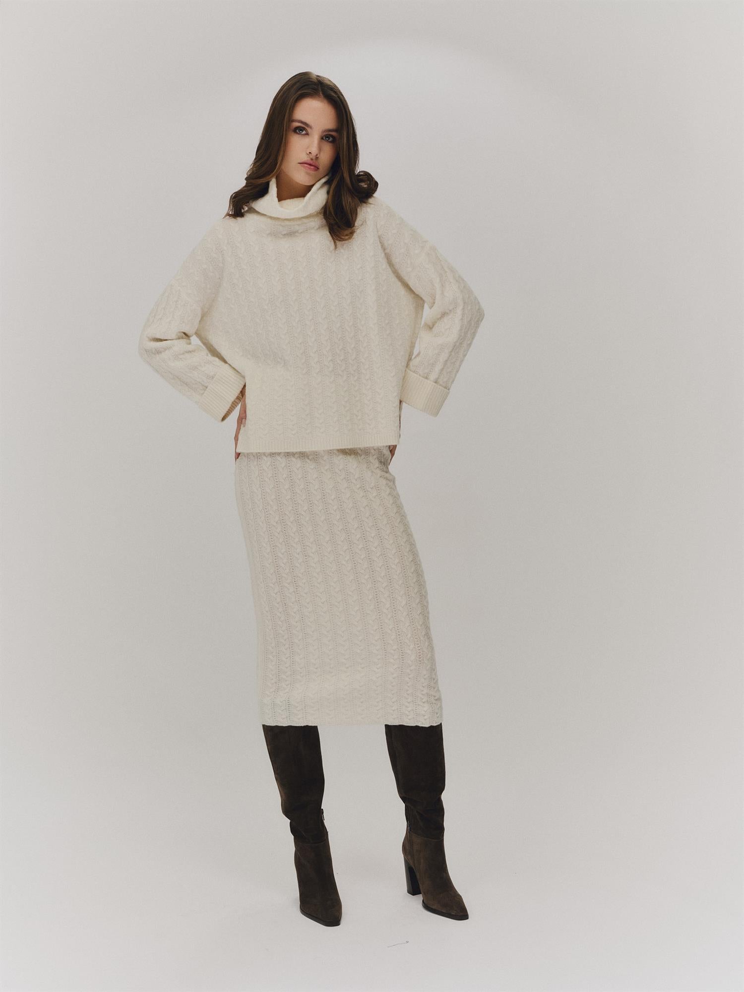 Tilda Merino Sweater Cream