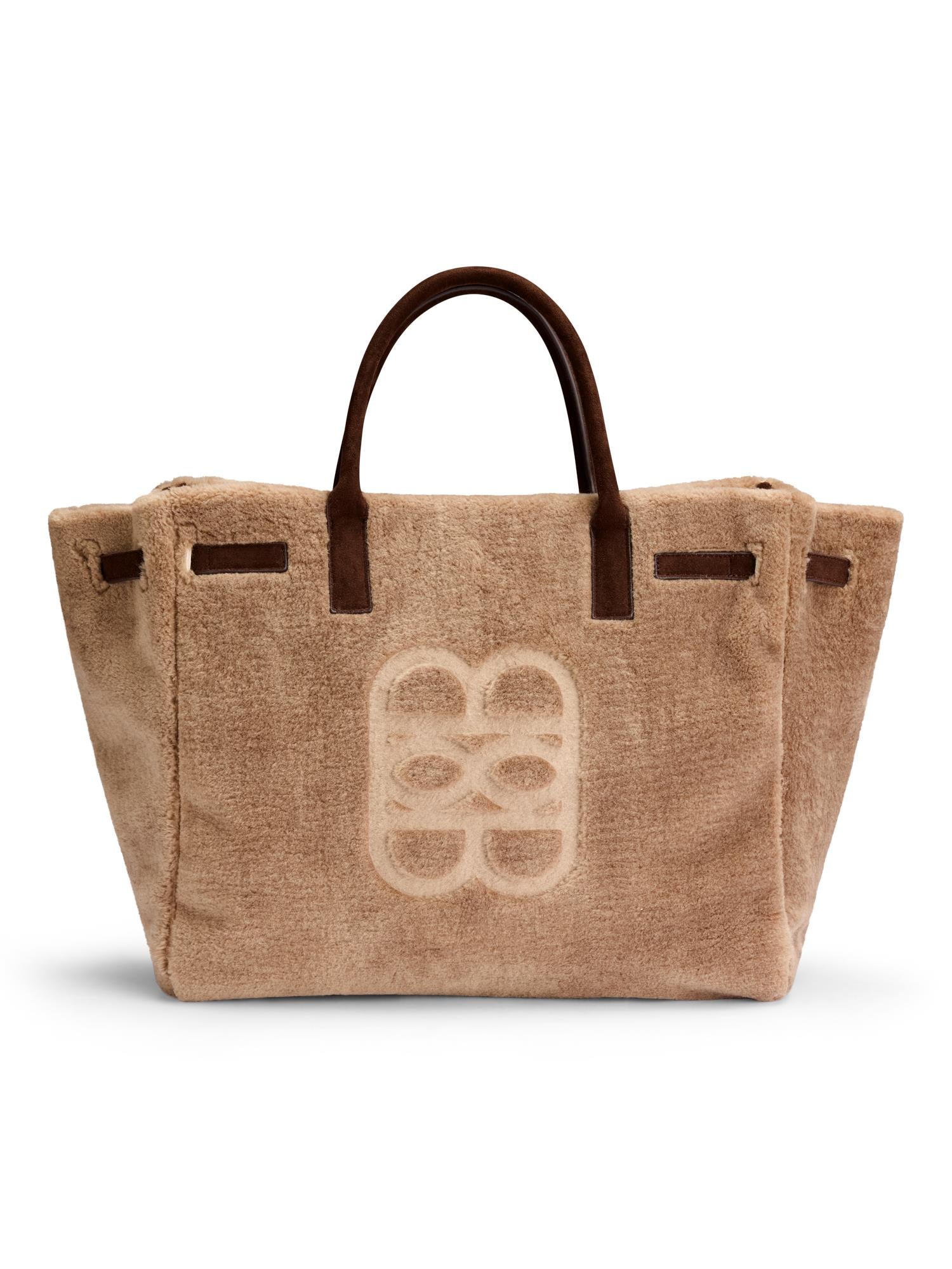 Lykke Shearling Bag Taupe
