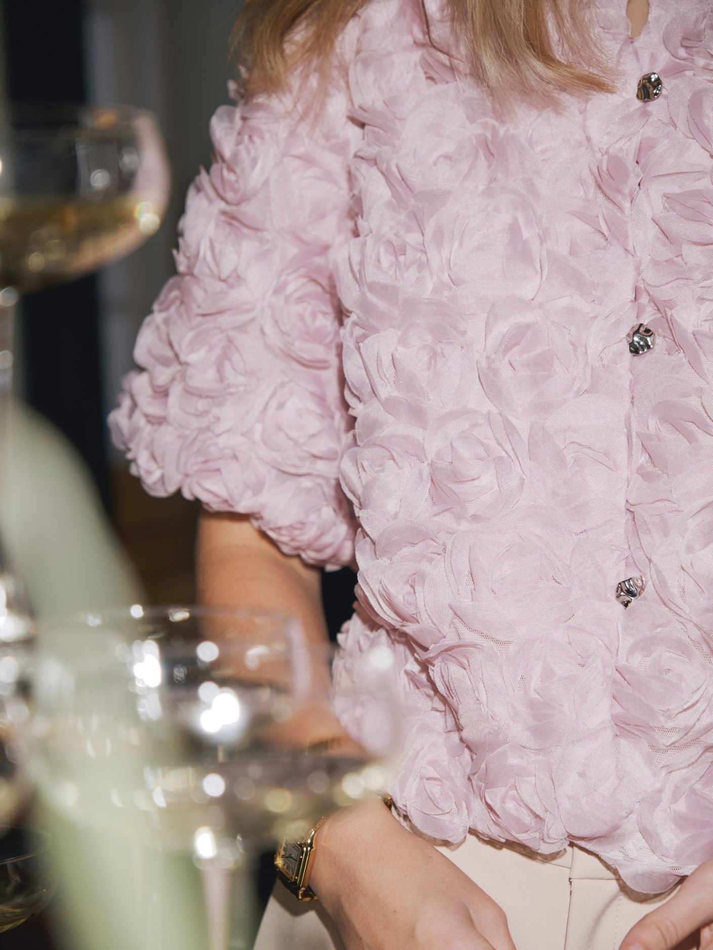 Aisa Flower Bluse Rose