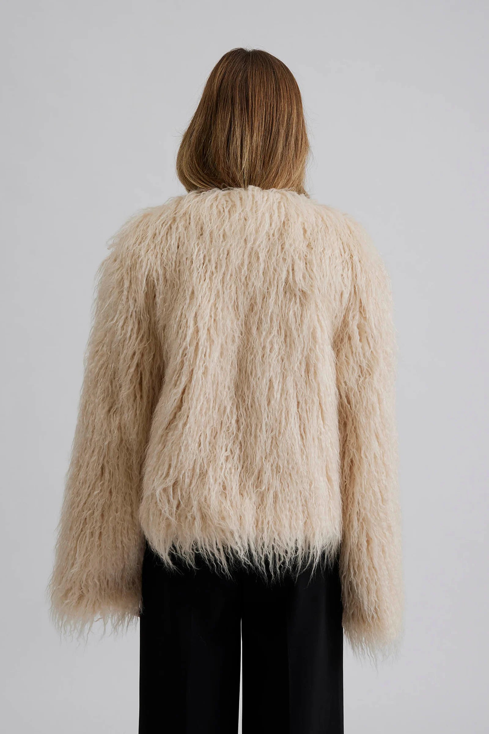 Manda Faux Fur Jacket Vanilla