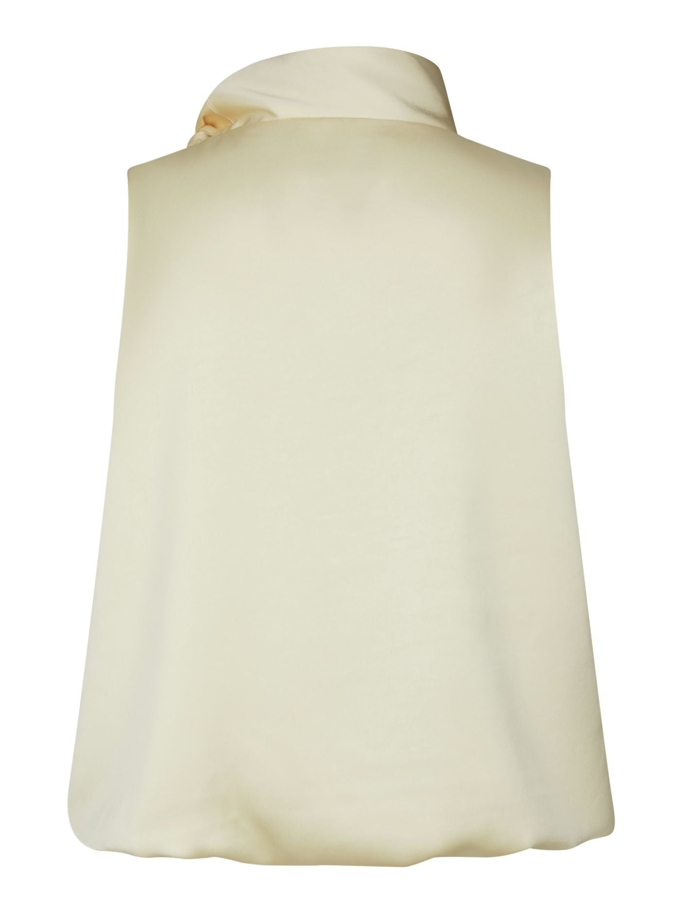 Veda heavy Sateen Top Light Yellow