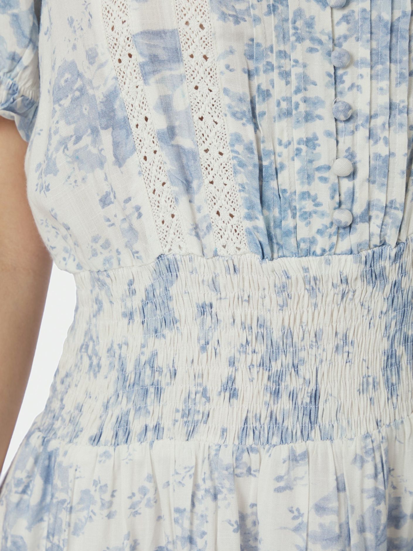 Constance Porcelain Dress Light Blue