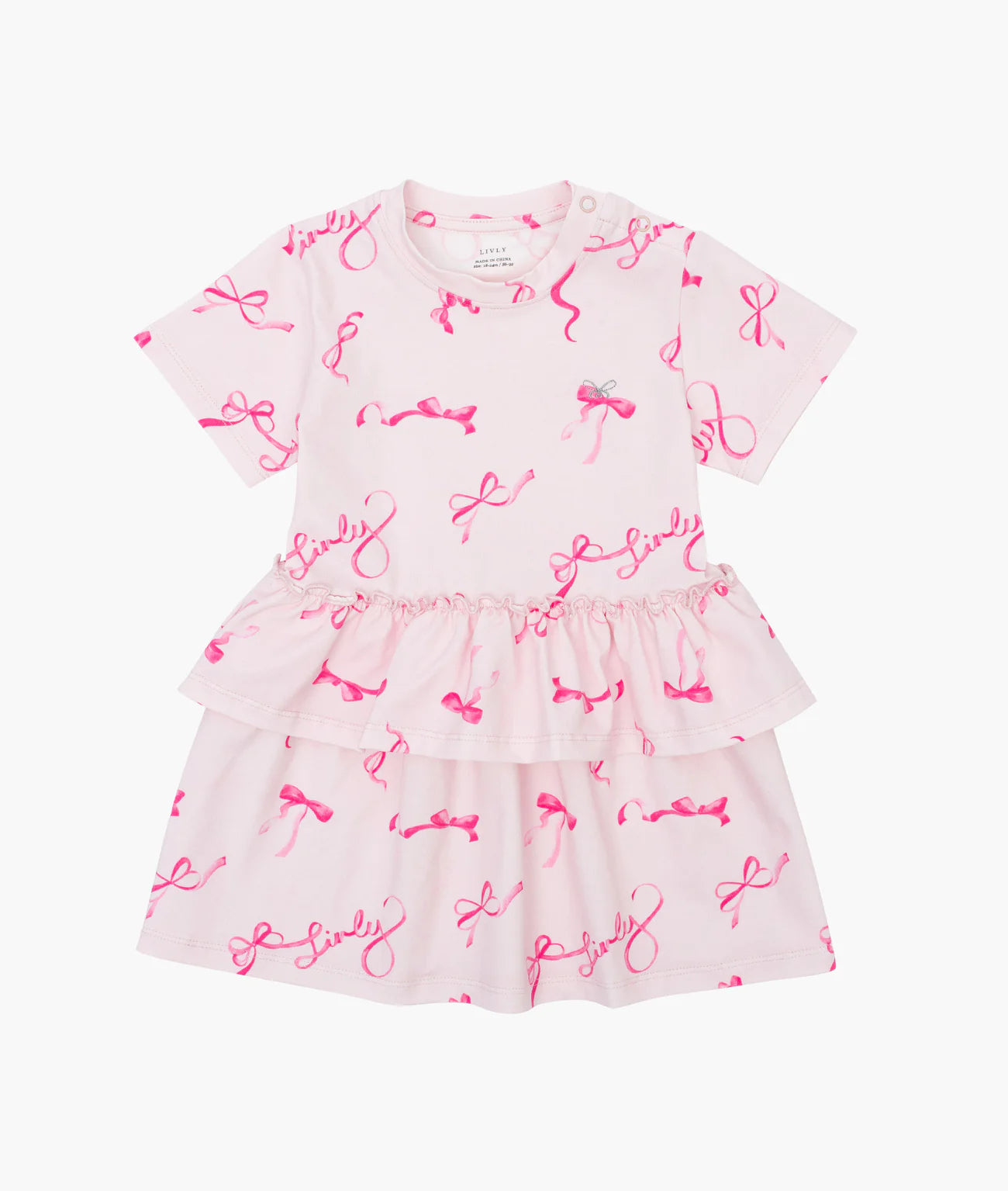 Bows Lilly Dress Pink