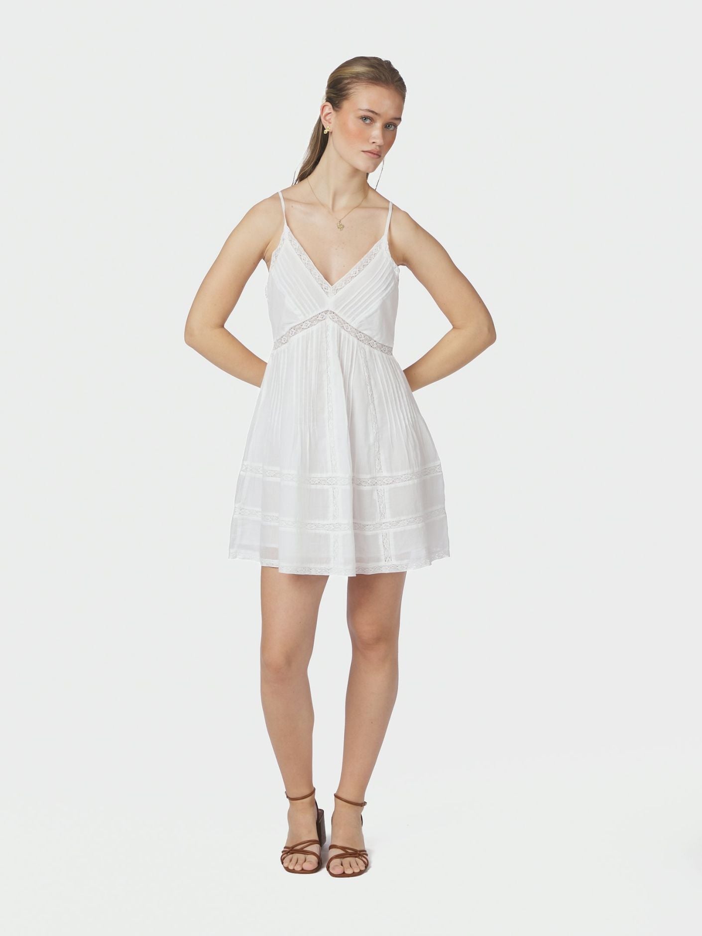 Valora S Voile Dress White