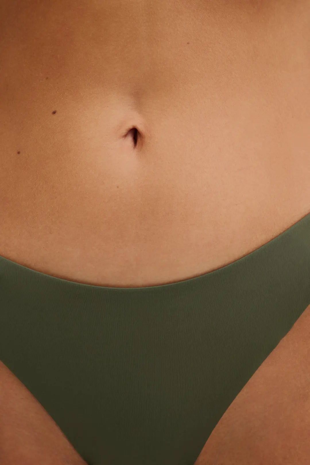 Leana Low Rise Bikini Bottoms Dusty Olive